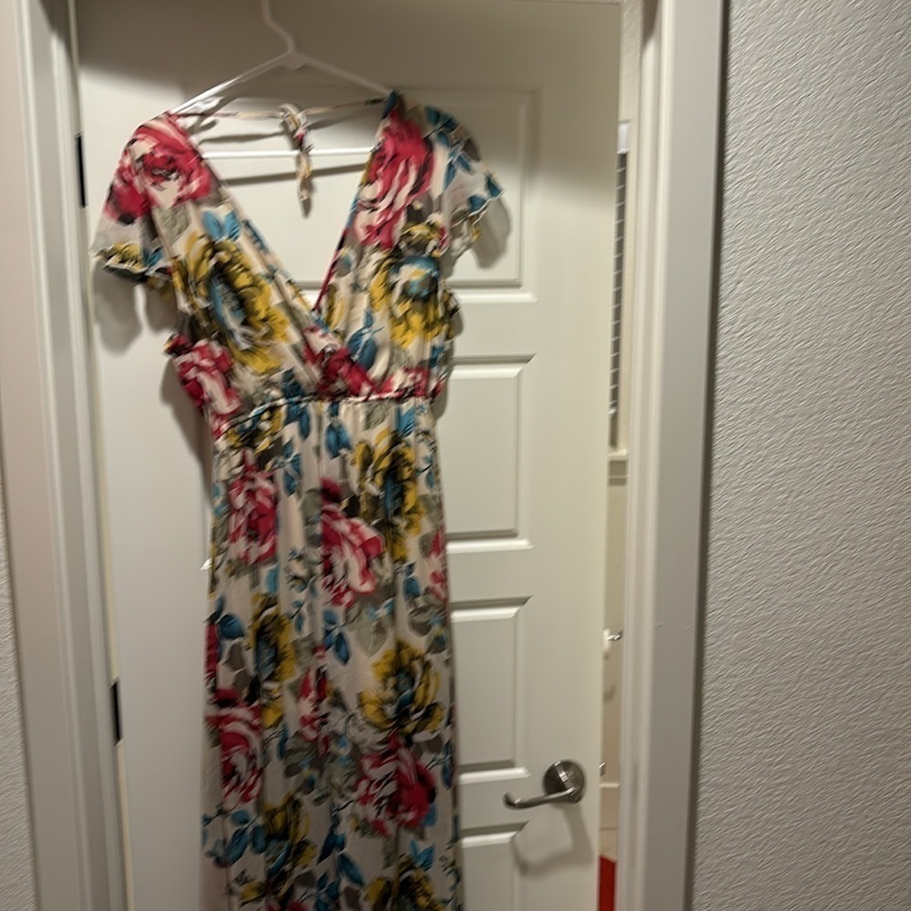 Band of Gypsies Floral Dress - size L​​ - Picture 6 of 6
